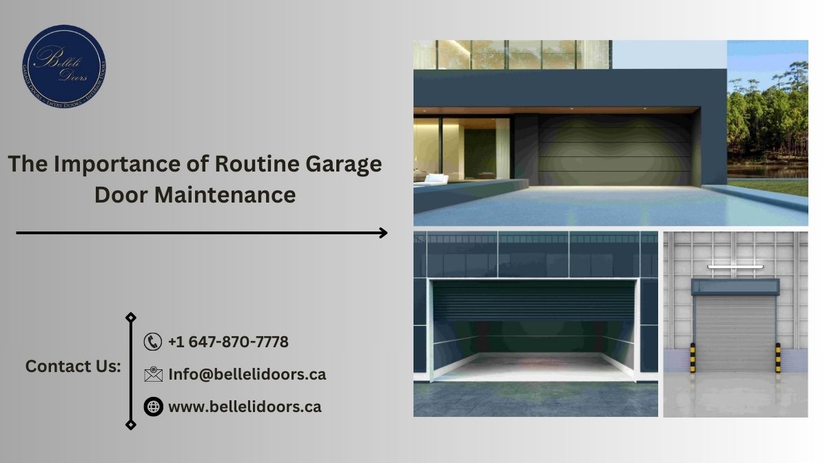 The Importance of Routine Garage Door Maintenance 