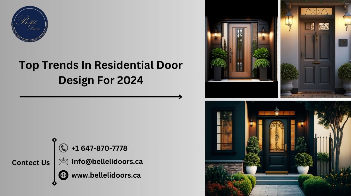 Top Trends In Residential Door Design