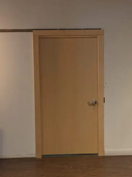 beige interior door