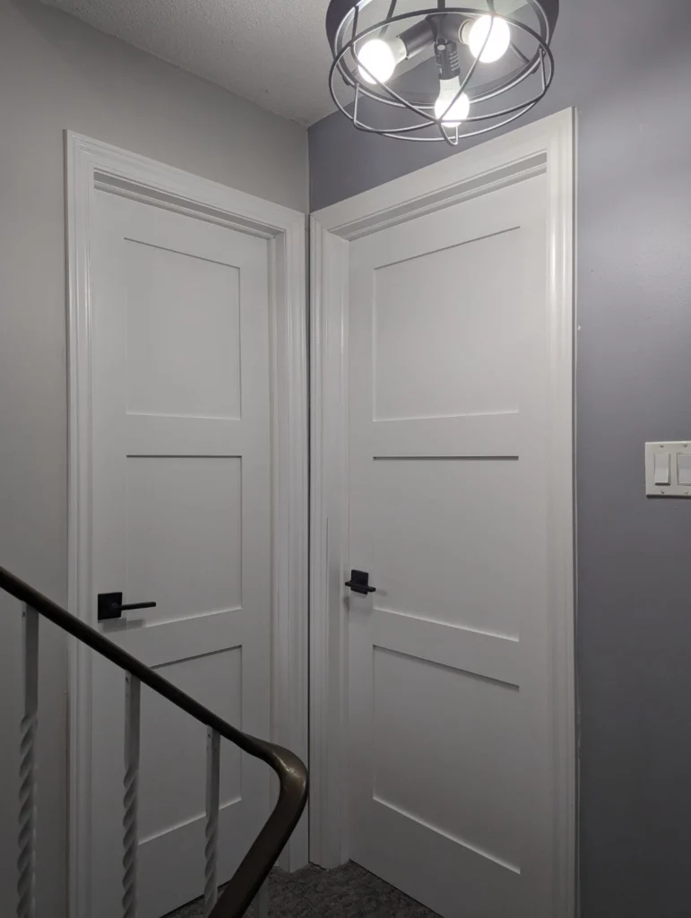bright white interior doors