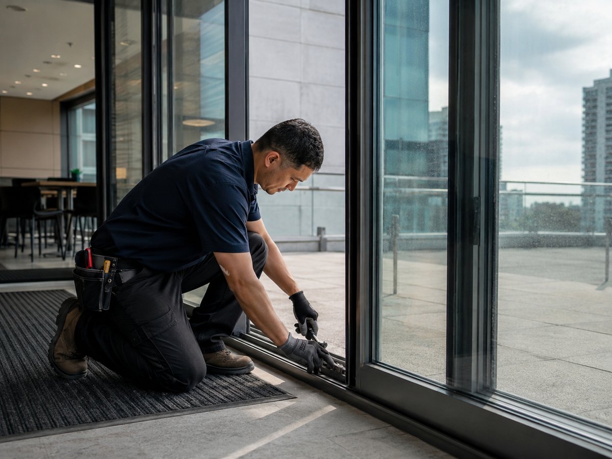 Commercial Sliding Door Repair